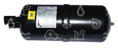 odlučovač kapaliny Frigomec 03/S 16 mm, objem: 1,6l,  připojení:16 mm ODS